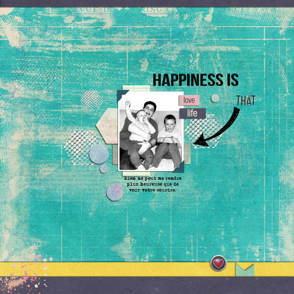 Happiness is that