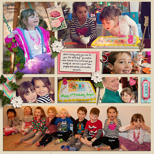Happy 5th Morgan!