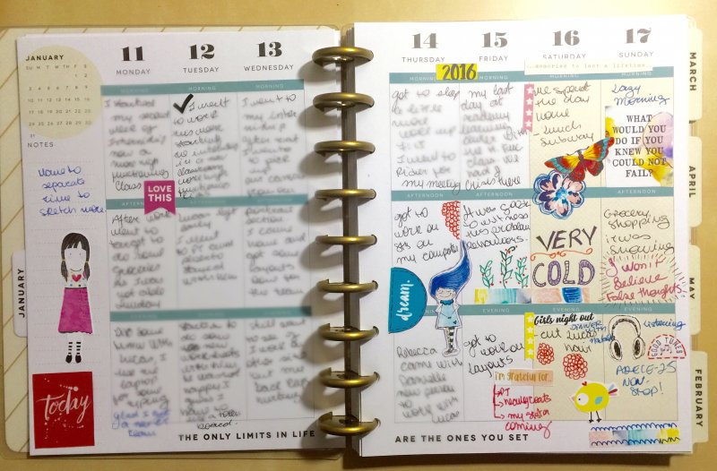 Happy Planner week 2