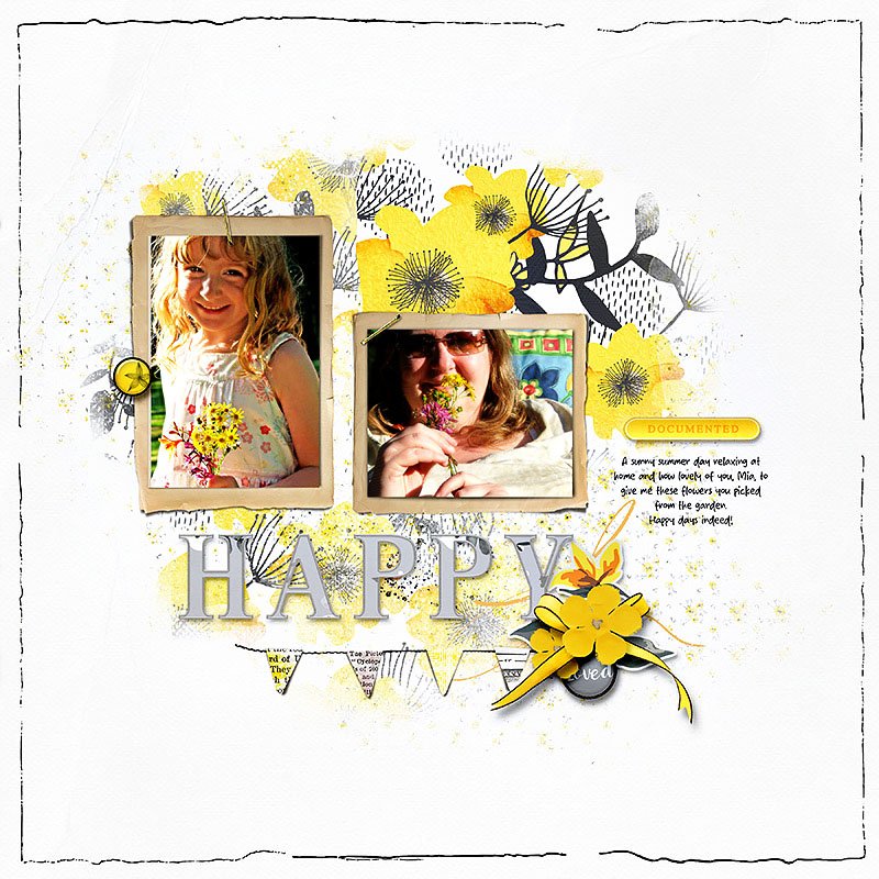 Happy (summer flowers)