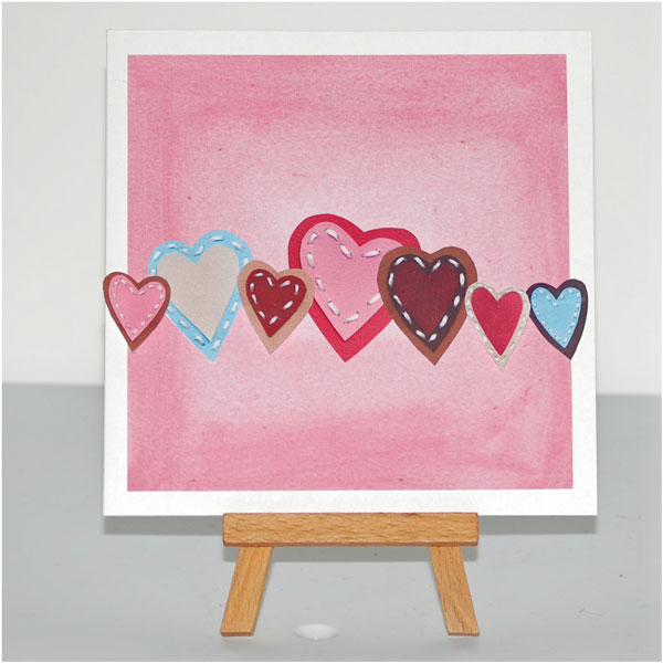 Hearts Card