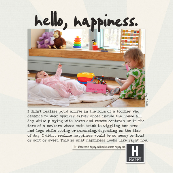 Hello, Happiness