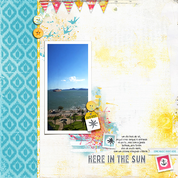 here in the sun