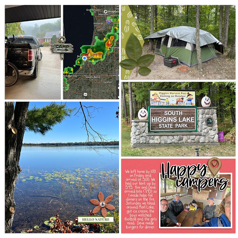 Higgins Lake Camping page 1