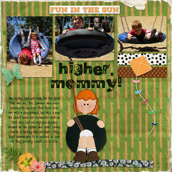 Higher, Mommy!