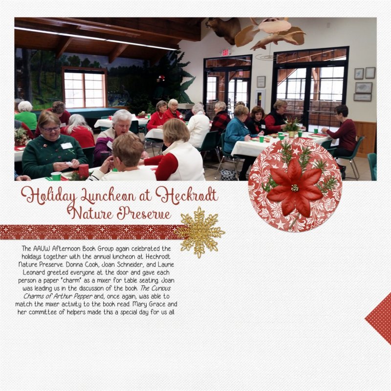 Holiday Luncheon - Left