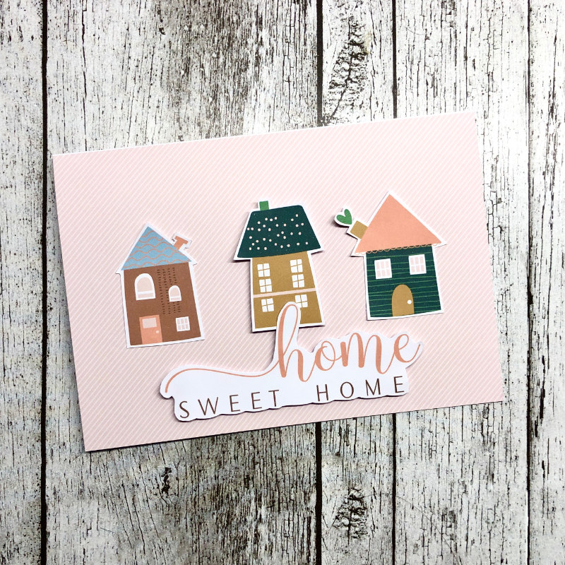 Home sweet home - card 2 - hybrid