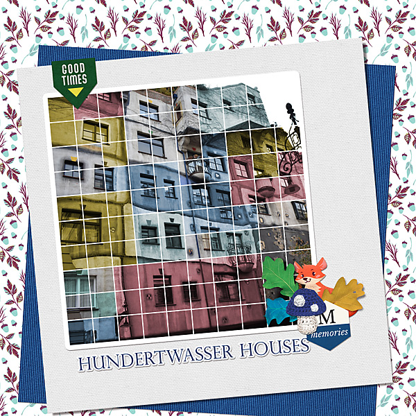 hundertwasser houses | Grid Photo