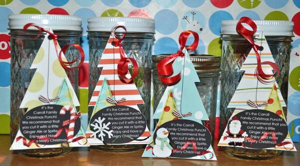 Hybrid Christmas Tags