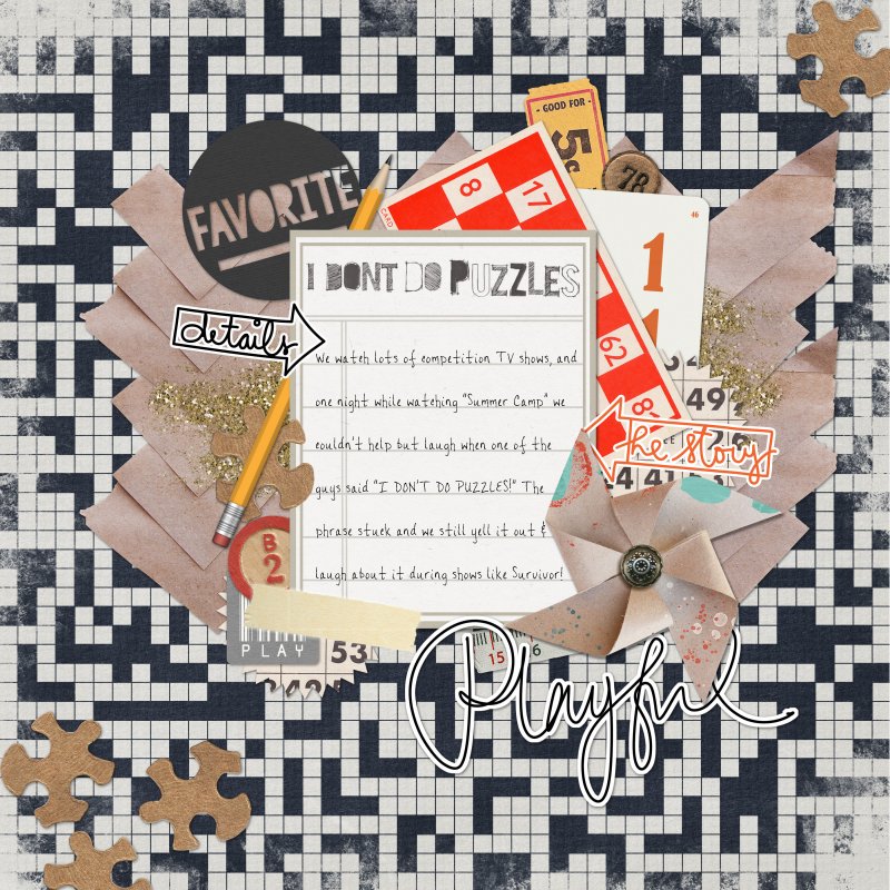 I Dont Do Puzzles!