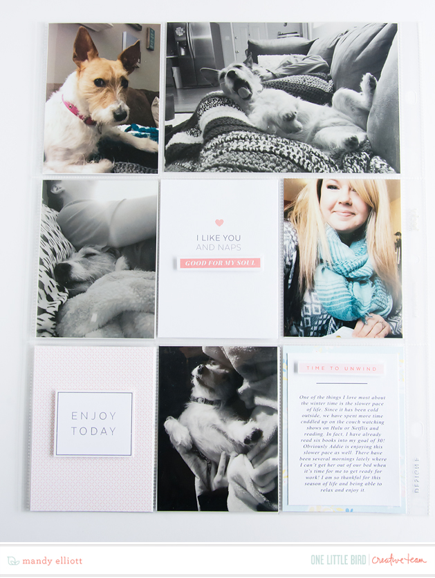 I Like You & Naps | 9x12 Pocket Page