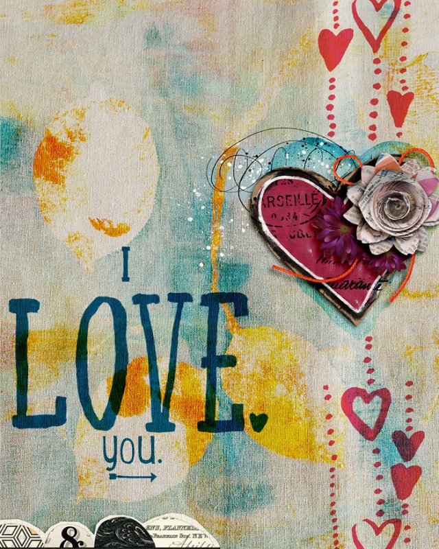 I Love You Art