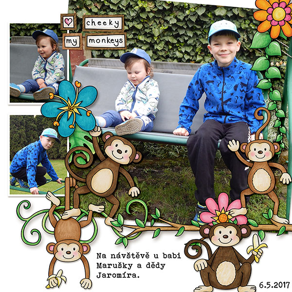 I ♥ my little monkeys!