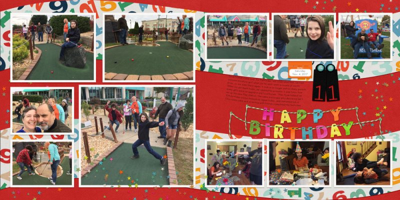 Ian's 11th Birthday