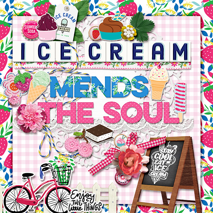 Ice cream mends the soul
