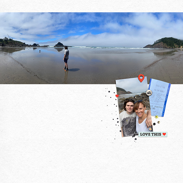 Indian Beach Pano
