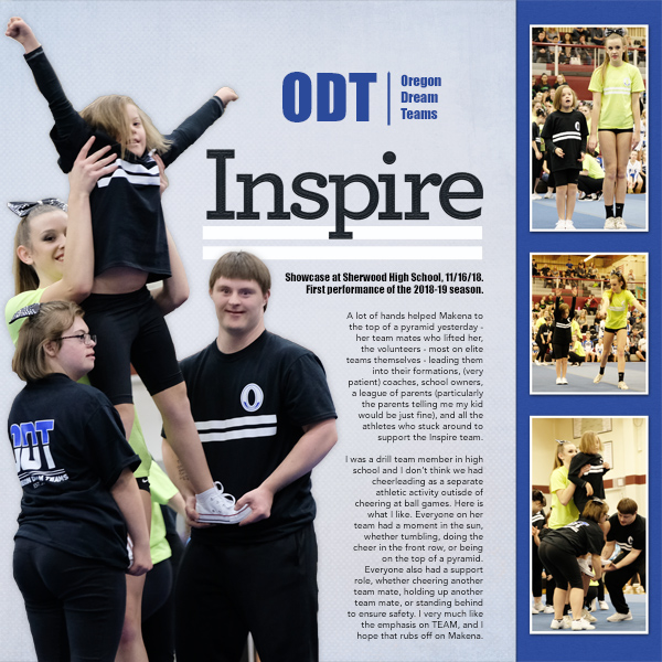Inspire's First Performance