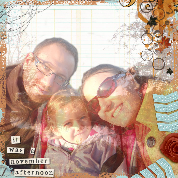 It was a november afternoon