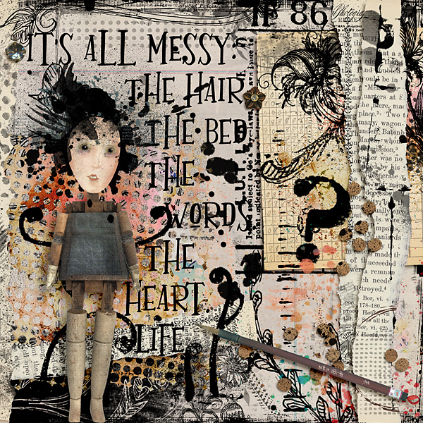 It's all messy