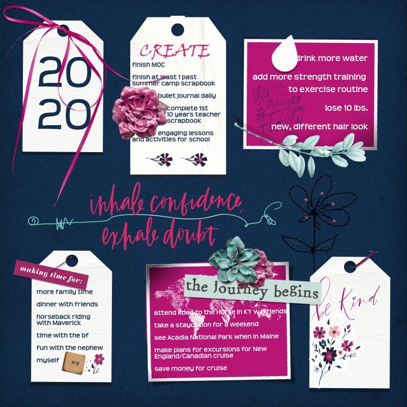 Jan 11 2020 Vision Board