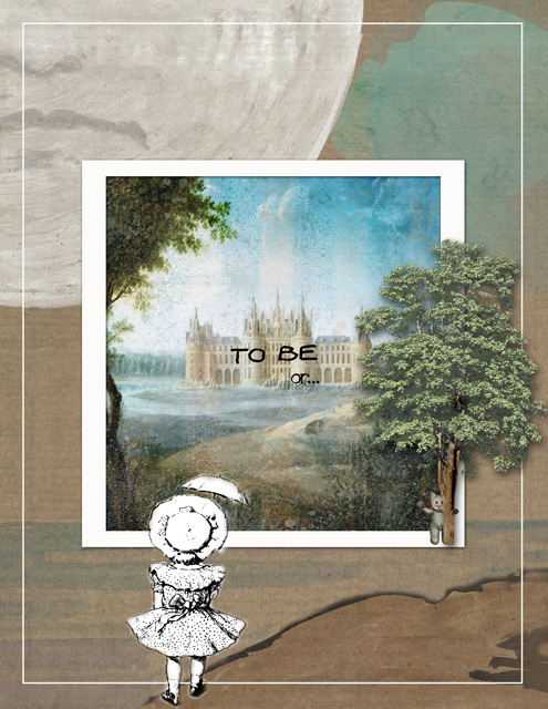 Jan. 2 - Art Journaling- "To BE or..."