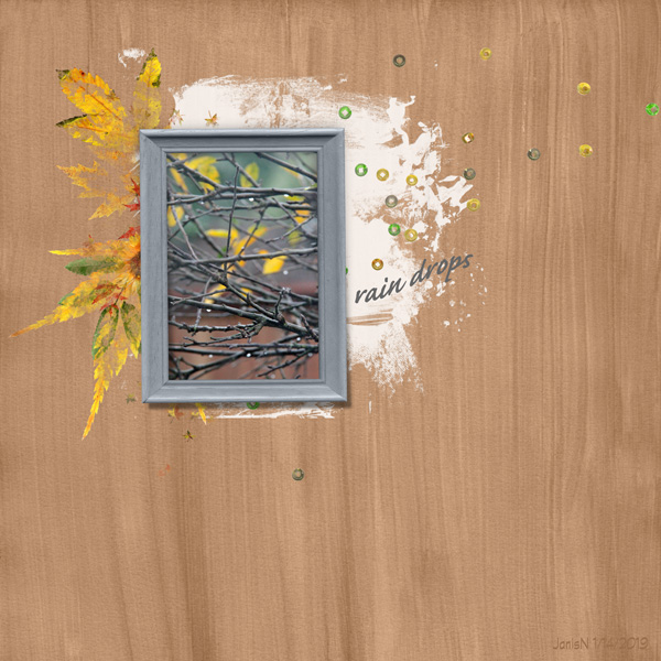 Jan14_Clean & Simple With Texture_rain Drops