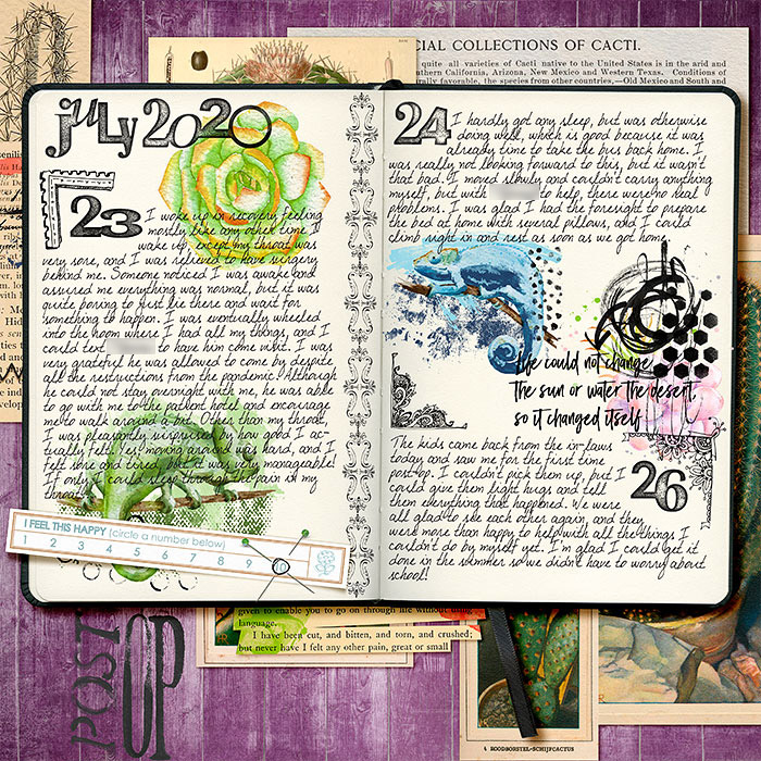January 12 - Art Journaling Diary