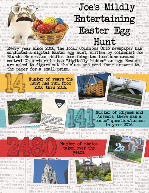 January 13: By the Numbers - Joe's-Mildly-Entertaining-Easter-Egg-Hunt-Pg-1