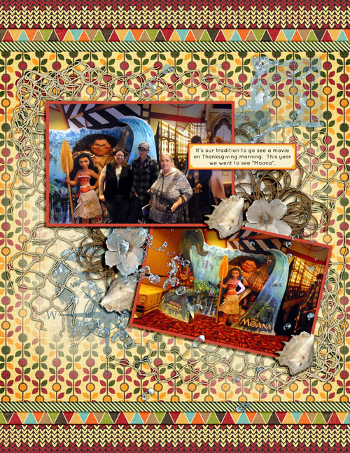 JANUARY 14:  DOUBLE LAYOUT (STYLE CHALLENGE) - SIDE 2