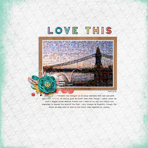 January 14 - Mosaic Photo Effect
