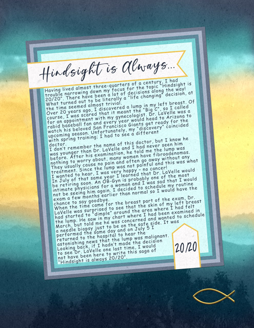 January 17: Hindsight is 20/20 Journaling Challenge - Hindsight-is-Always-20-20