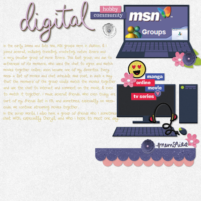 January 30. Connecting with technology