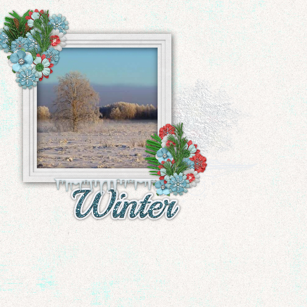 January 8: Florals, foliage and frame