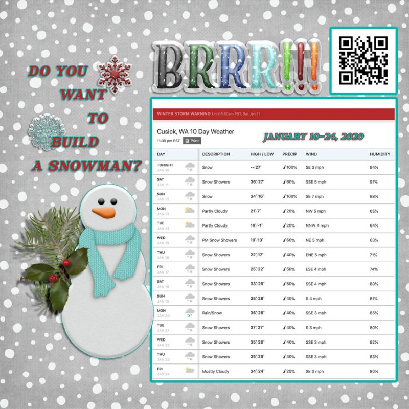January 9 - QR Code Challenge