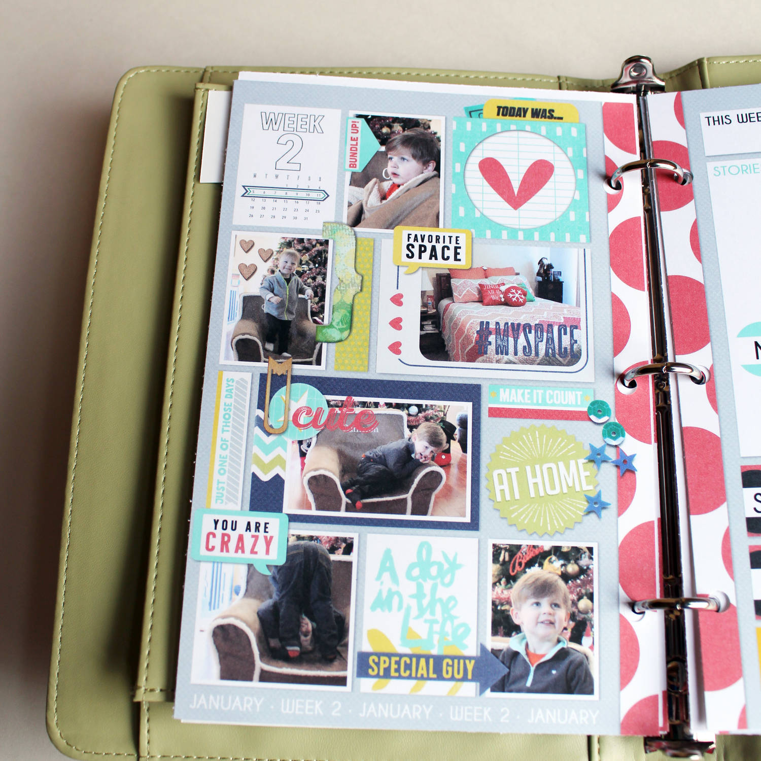 January Planner Love - Page 4