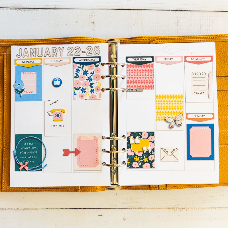 January Week 4 planner (hybrid)