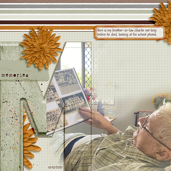 January2 - Feature Monogram - Memories
