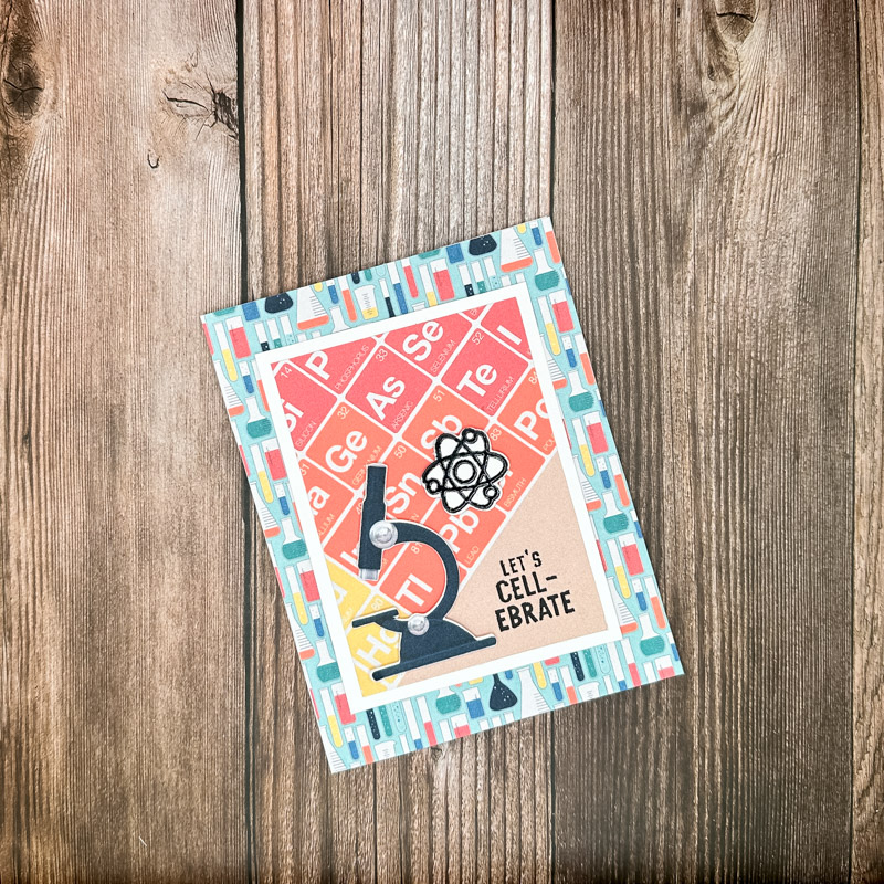 Journal Card Turned Card