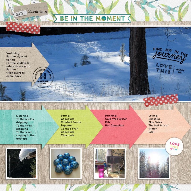 JOURNALING CHALLENGE - MARCH 2019