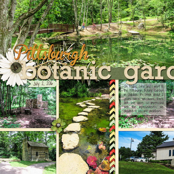 July Photography Challenge - Botanic Garden, left side