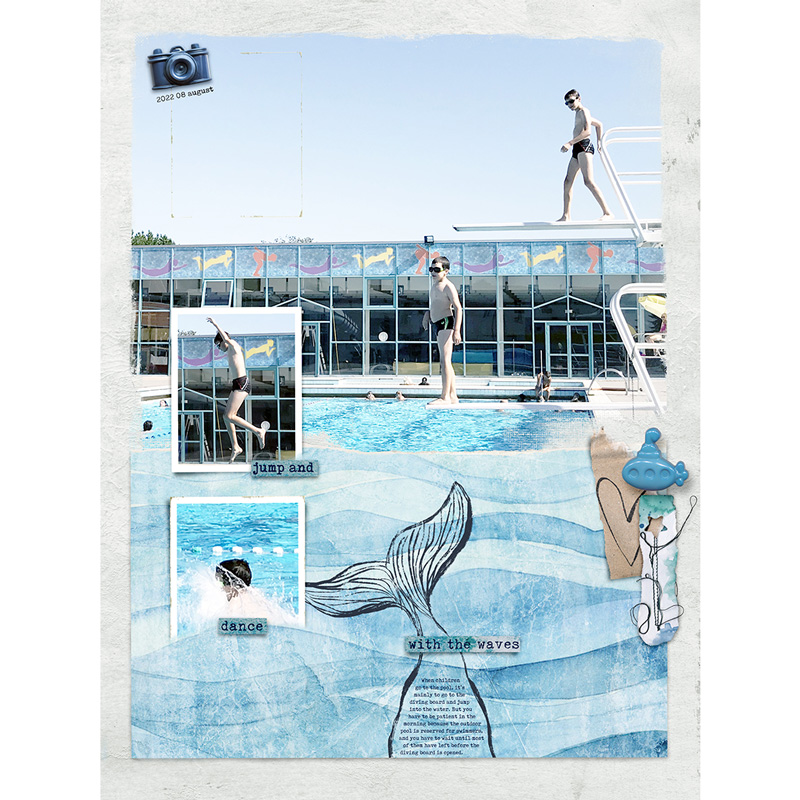 Jump and dance with the waves