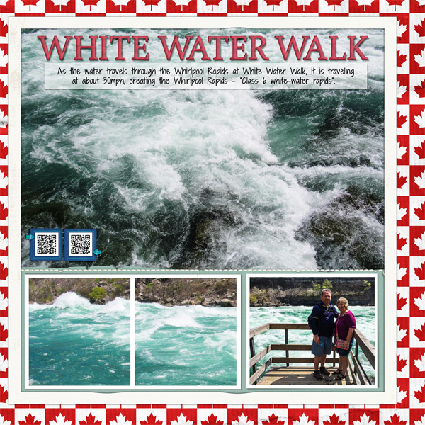 June 2017 Photography Challenge - Niagara Falls Day2 White Water Walk, right side