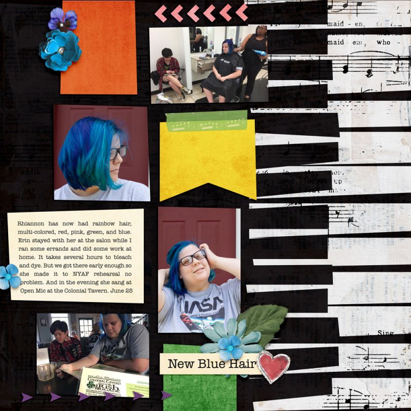 June MIS - New Blue Hair