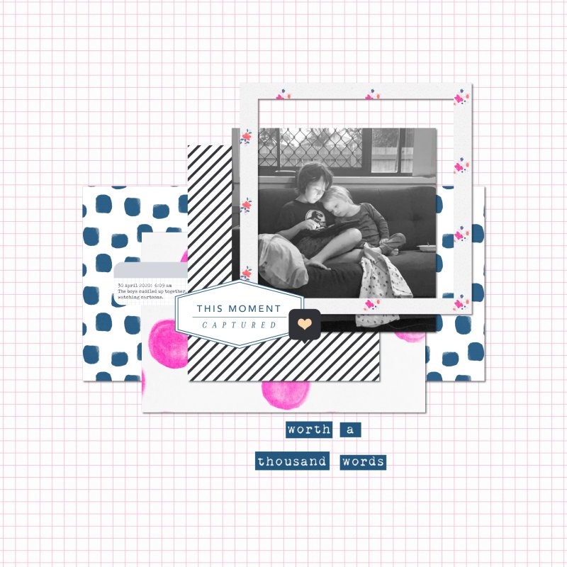June Scraplift Challenge - Morning