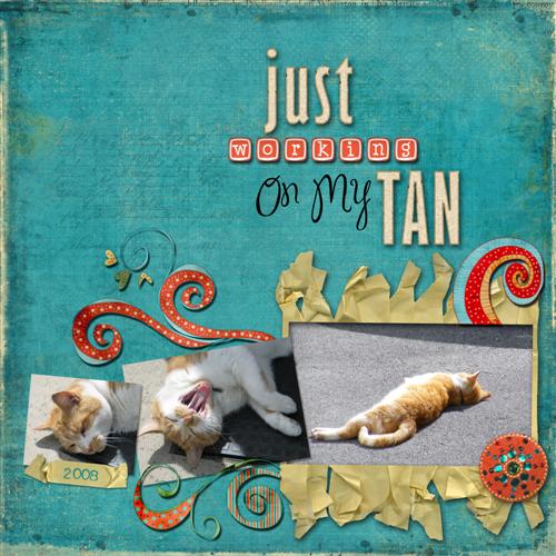 Just Working On My Tan