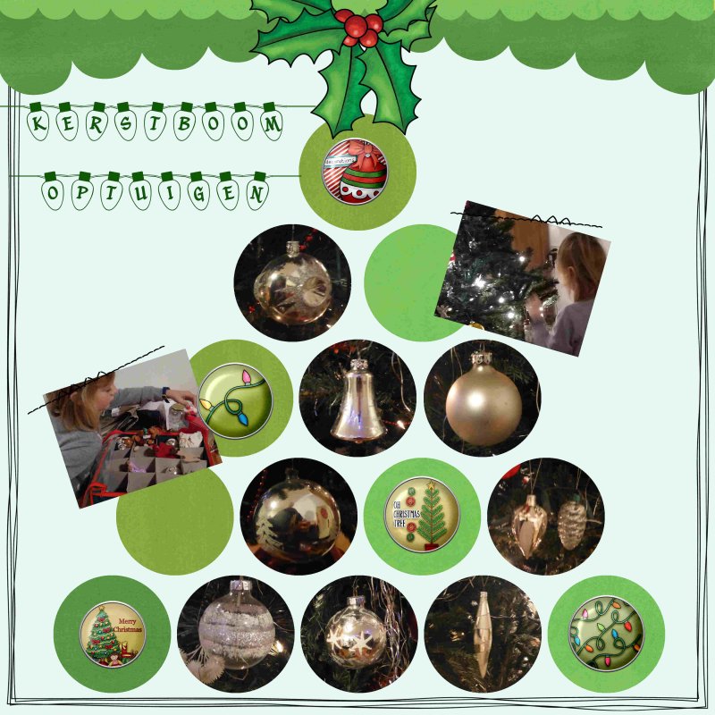 Kerstboom Optuigen