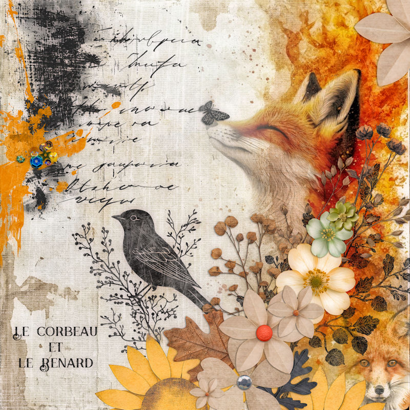 Le Corbeau et le Renard.