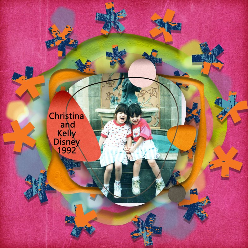 LOD NBK Christina And Kelly Disney 1992