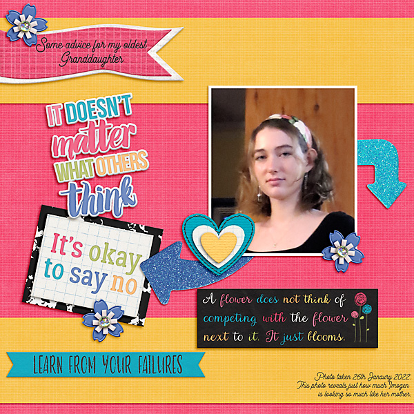 LOD_BellaGypsy_Advice for my Granddaughter