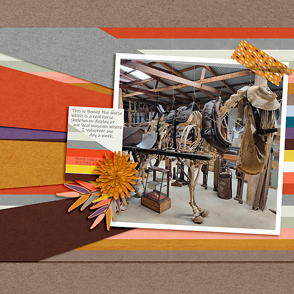 LOD_Scrapping with Liz_Bonnie the Horse